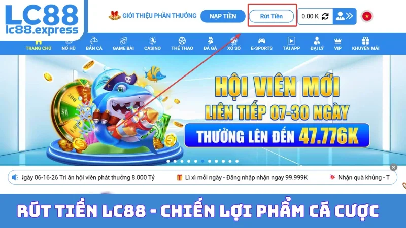 Rút Tiền LC88