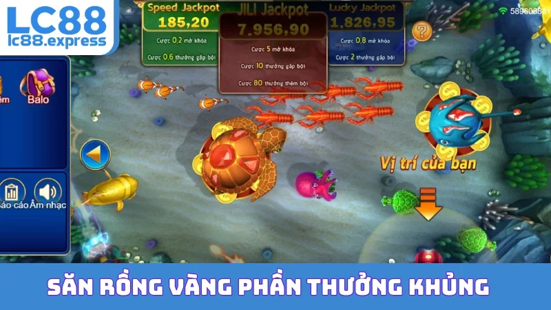 Săn rồng vàng phần thưởng khủng
